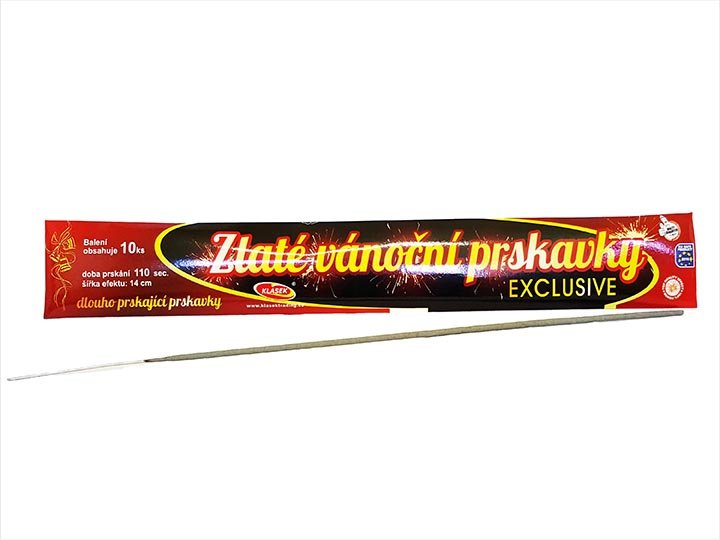 Prskavky exclusive 40cm 10ks