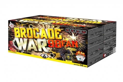 Brocade war 98 rán / 25mm – fan shape