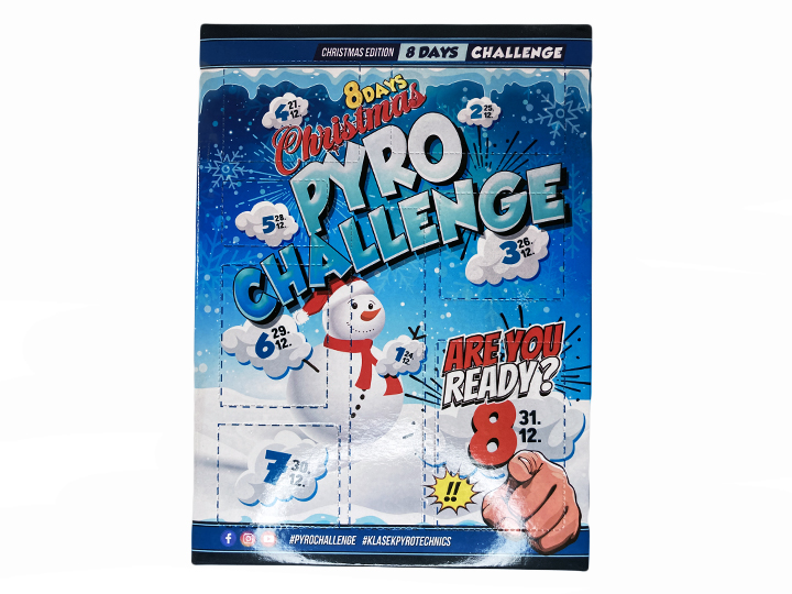 8 days Christmas Pyro Challenge 1ks