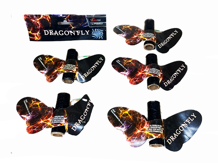 Motýľ Dragonfly 5 ks