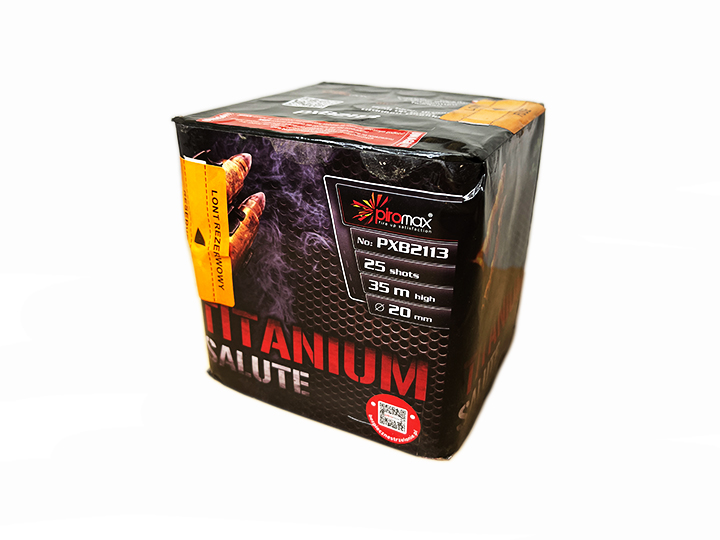Titanium Salute 25 rán / 20mm