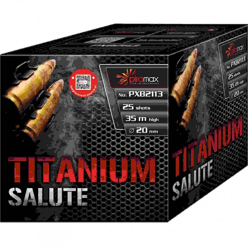 Titanium Salute 25 rán / 20mm